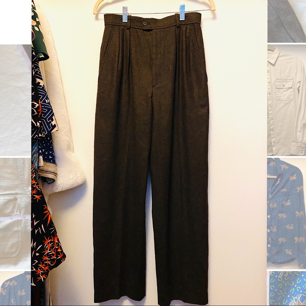 Yves Saint Laurent Wool Trousers